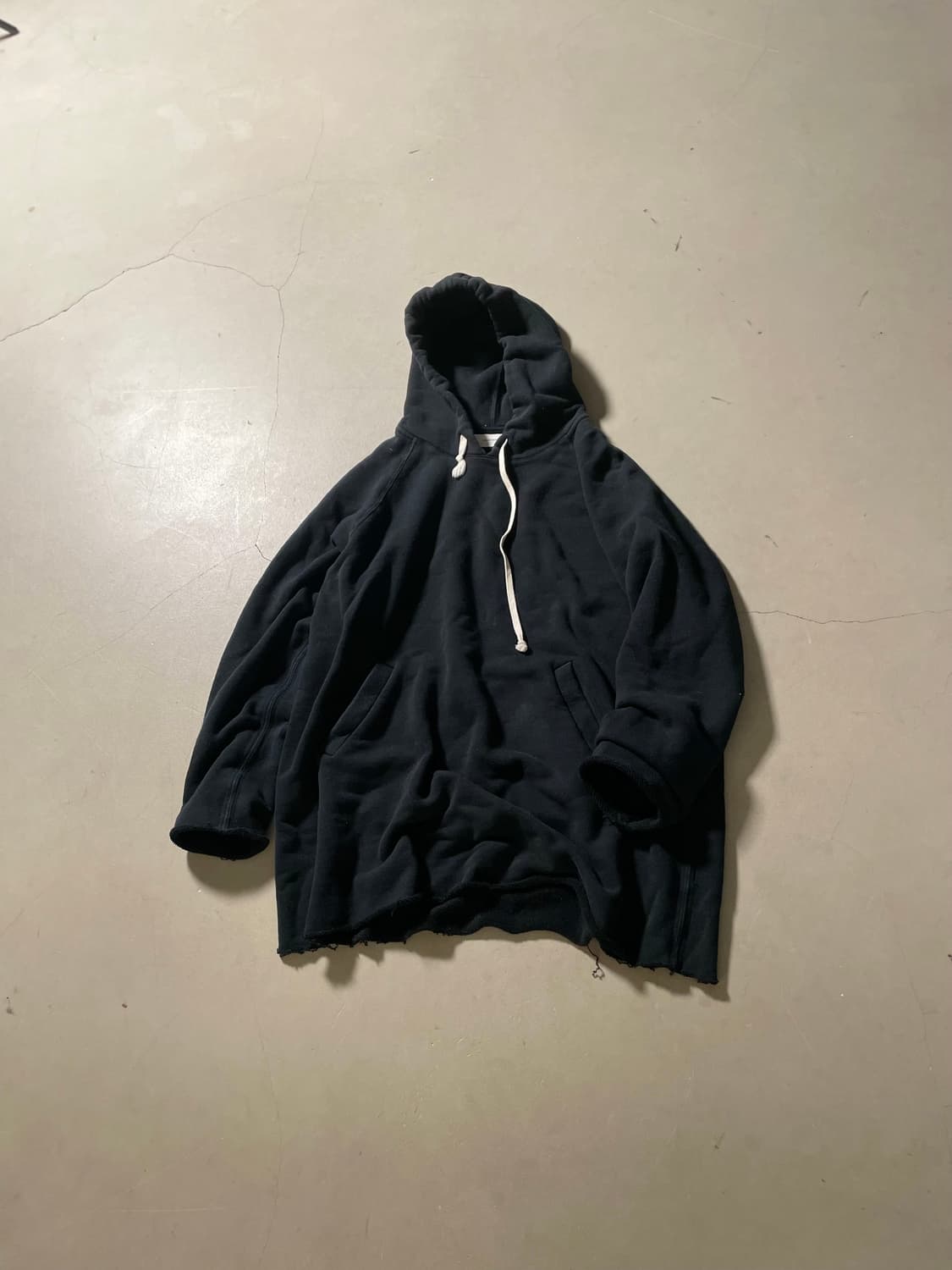 파세타즘 Cut-Off Hem & Cuff Pullover Hoodie 상품이미지1