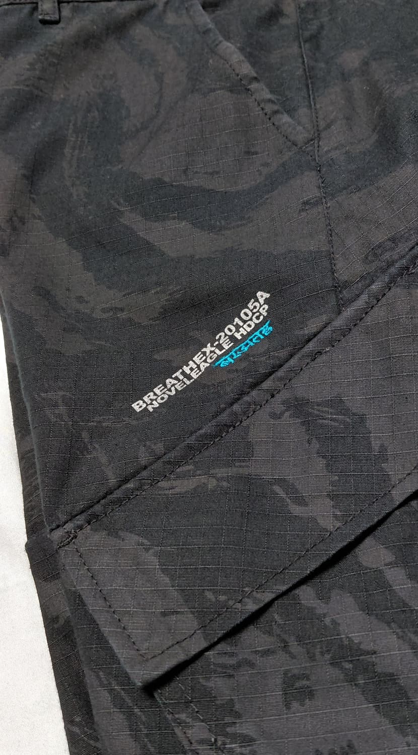 [L] BREATH feat. wolfs 타이거 카모 립스탑 카고팬츠 상품이미지6