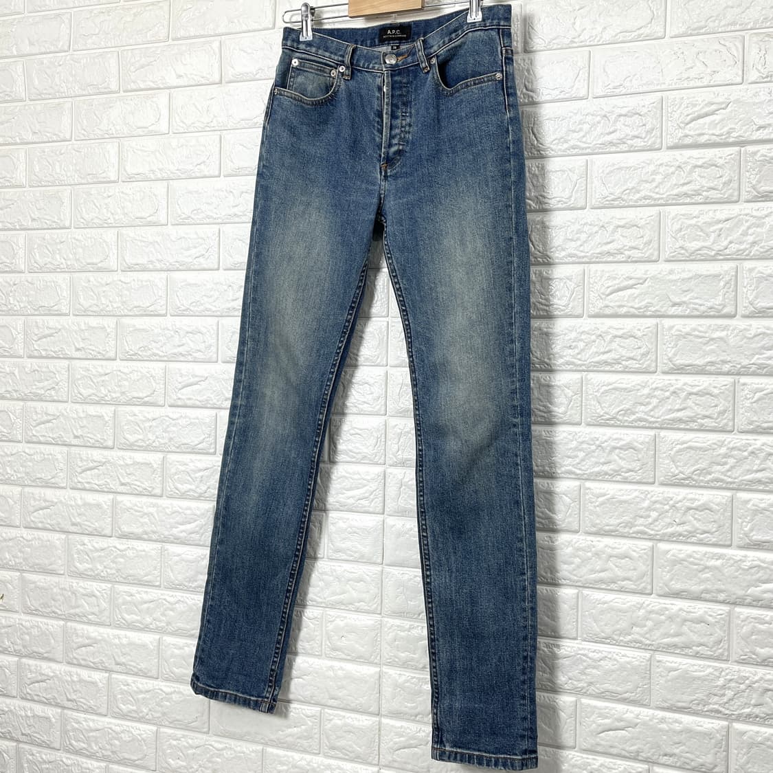 아페쎄 쁘띠 뉴스탠다드 남성 중청 슬림 데님 28 상품이미지2