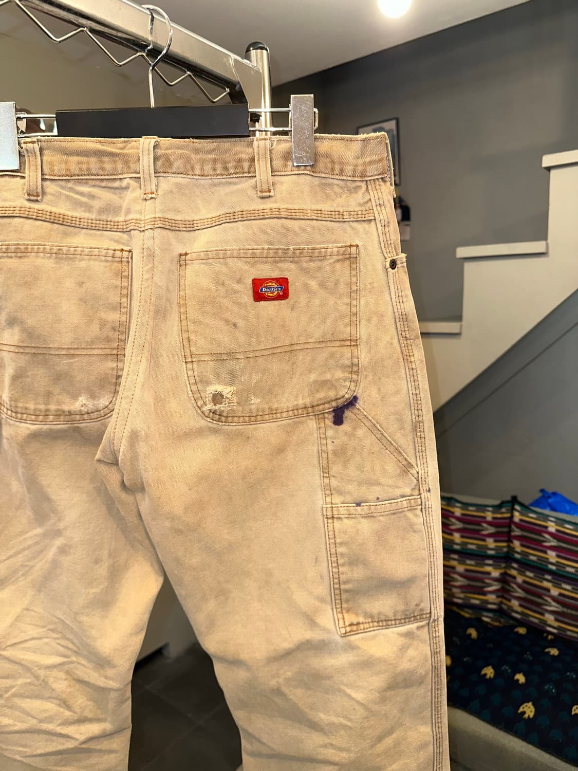 00’s Dickies distressed single work pant 상품이미지9