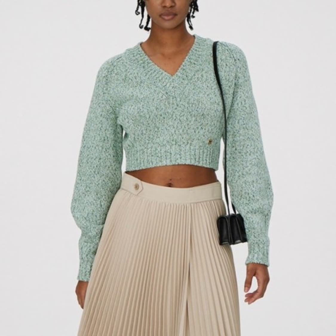 렉토 크롭 니트 상품이미지2