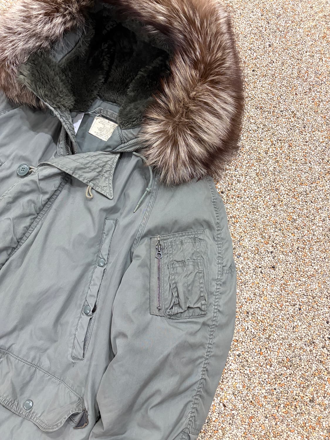 오리지널 N3B 콜드 파카 자켓 상품이미지3