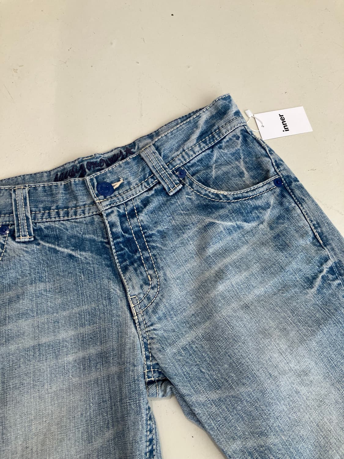 One*way 데님 하프 팬츠 27  상품이미지3