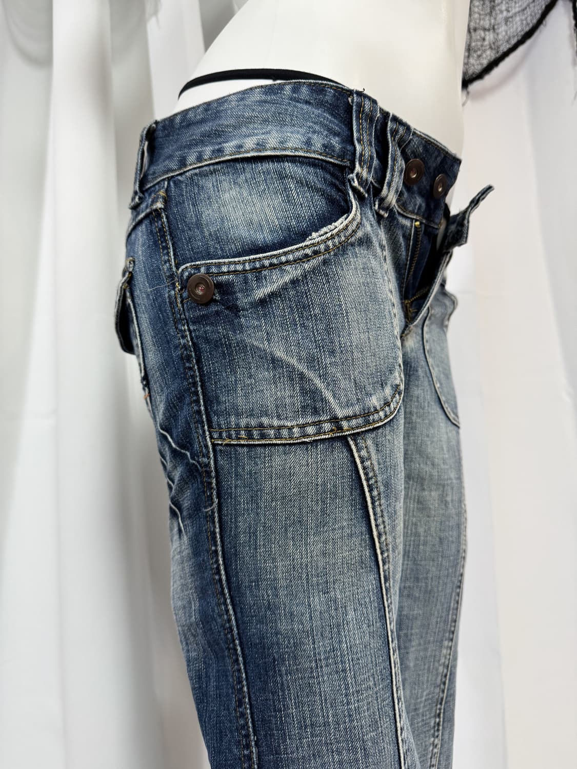 denim detail pants 상품이미지4