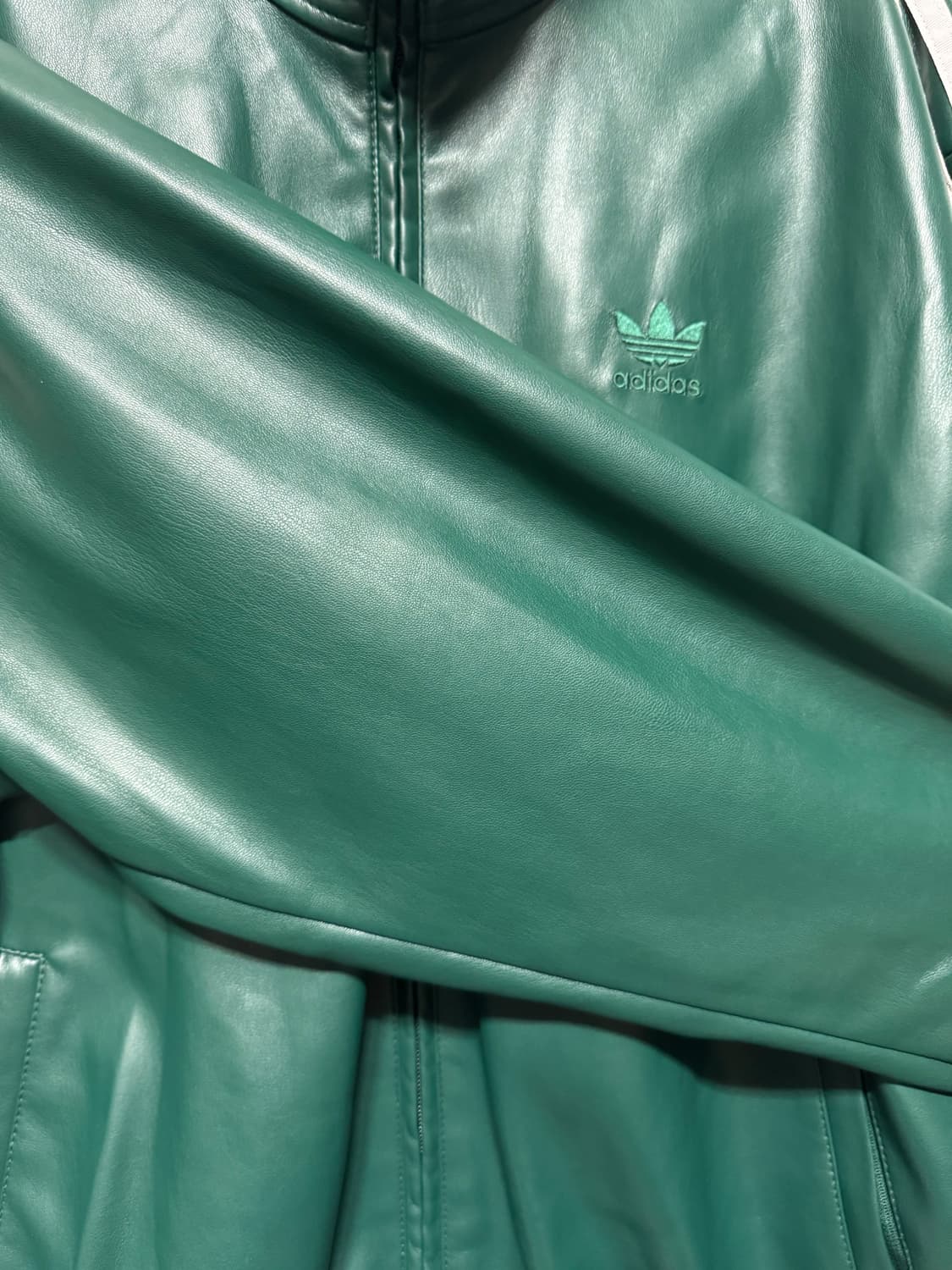 L 아이다스 포우 레더 루즈 파이어버드 트랙 자켓 상품이미지5