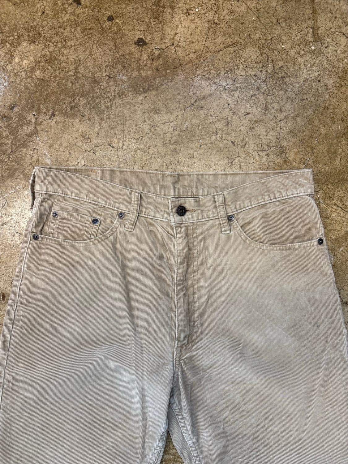 90s 93년 생산 화이트탭 코듀로이 리바이스 상품이미지4