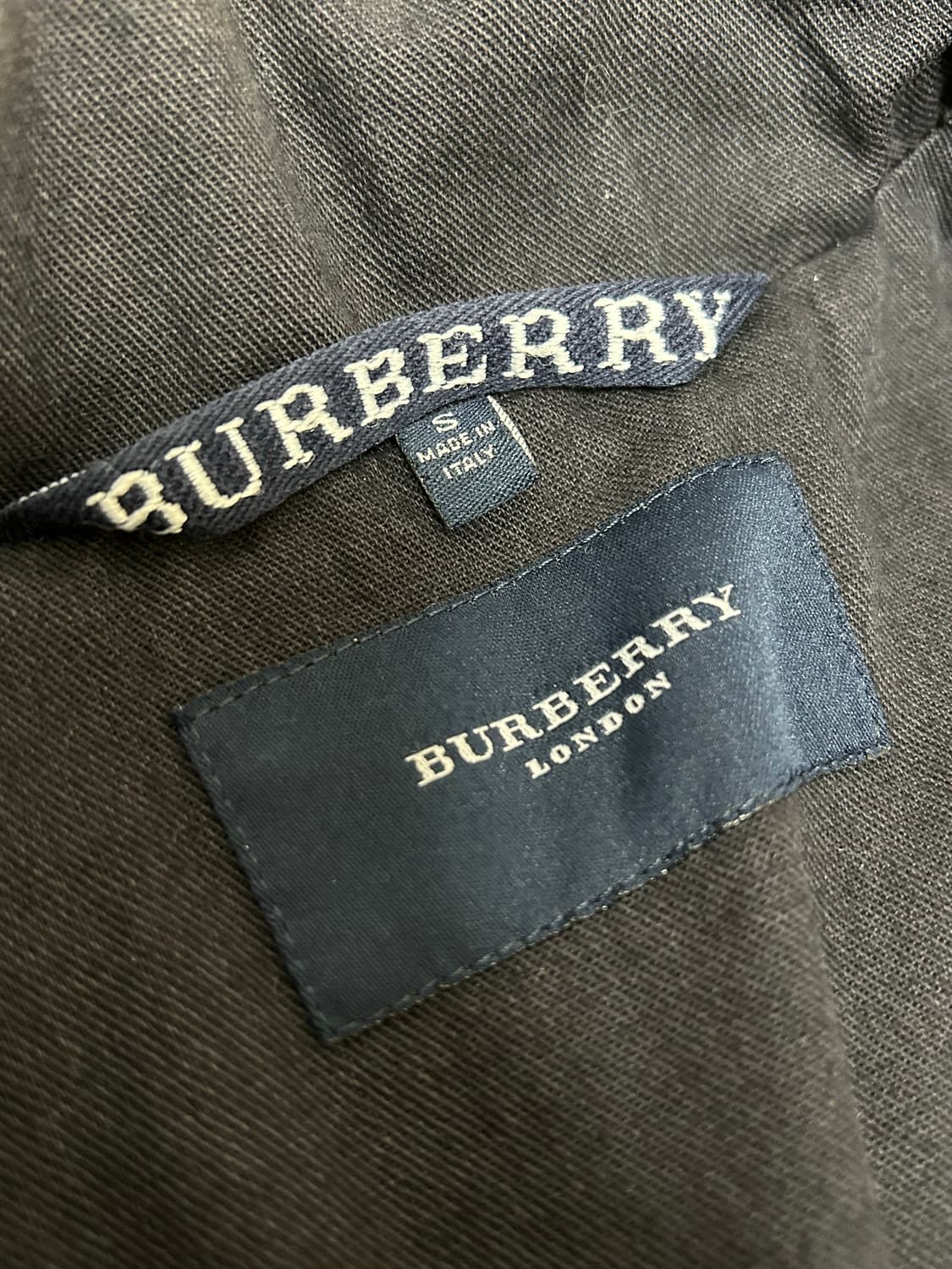 버버리 런던 빈티지 블랙 헌팅 자켓 상품이미지8