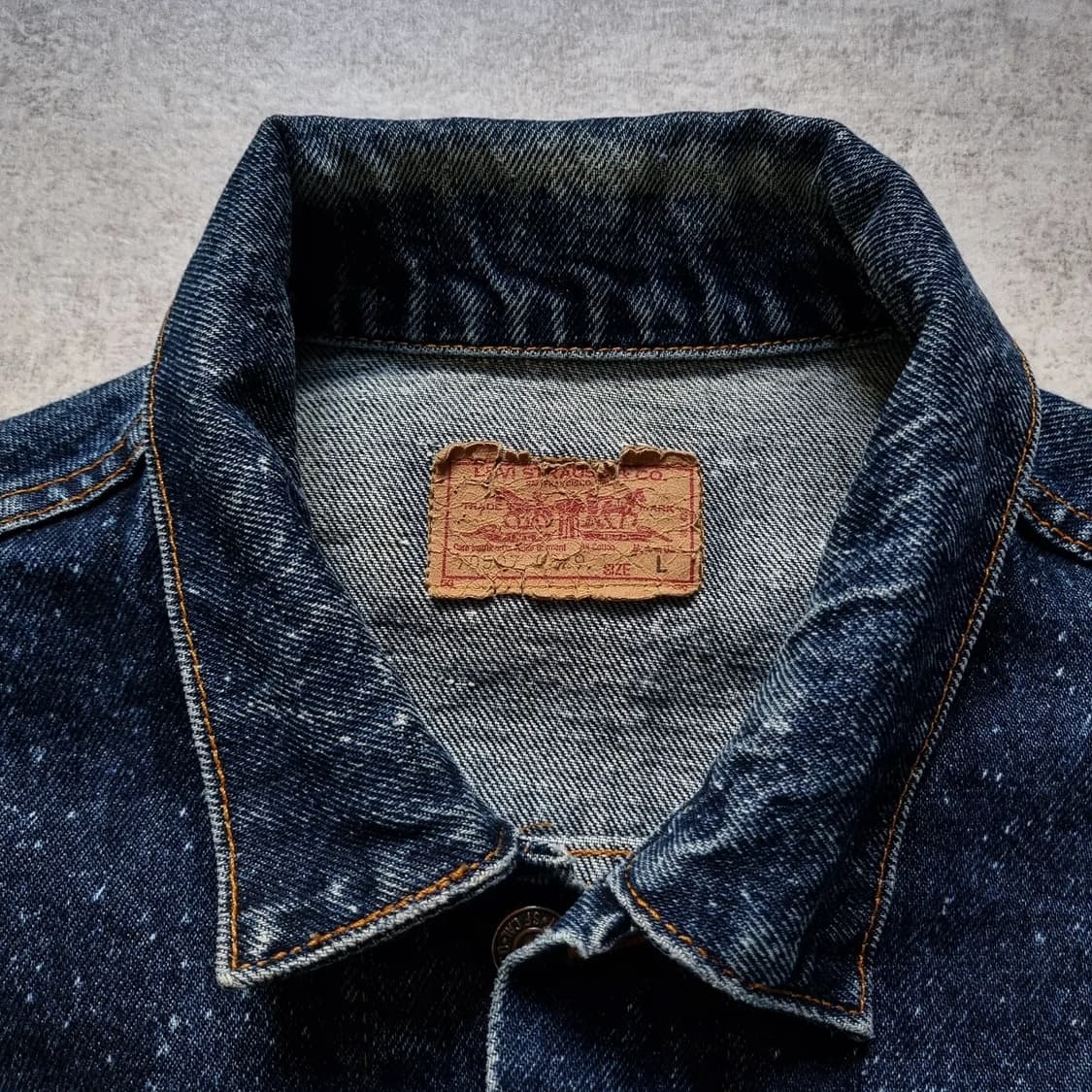 80s USA Levis 70507-0229 'Galactic' L sz 상품이미지3