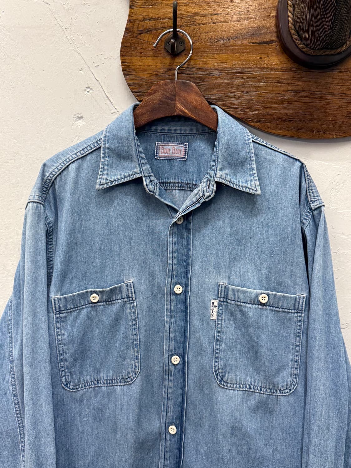 BLUE BLUE Denim Work Shirt 상품이미지2