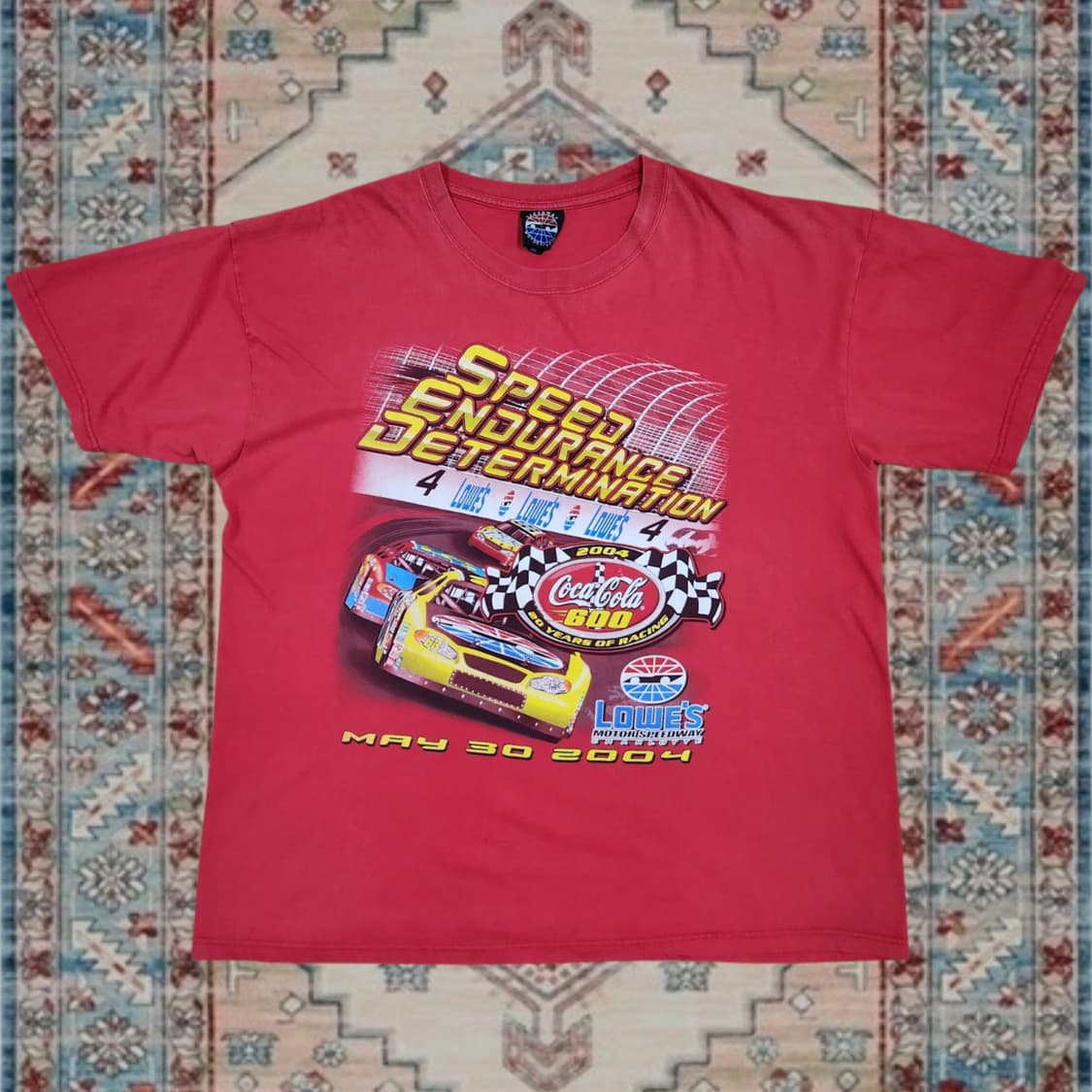 2004 코카콜라 600 NASCAR 레이싱 티셔츠 2XL 상품이미지3