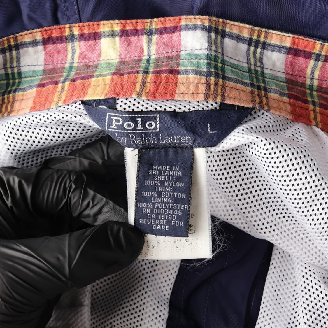 폴로 랄프로렌 POLO 67 나일론 스윔 쇼츠 네이비 L 상품이미지5