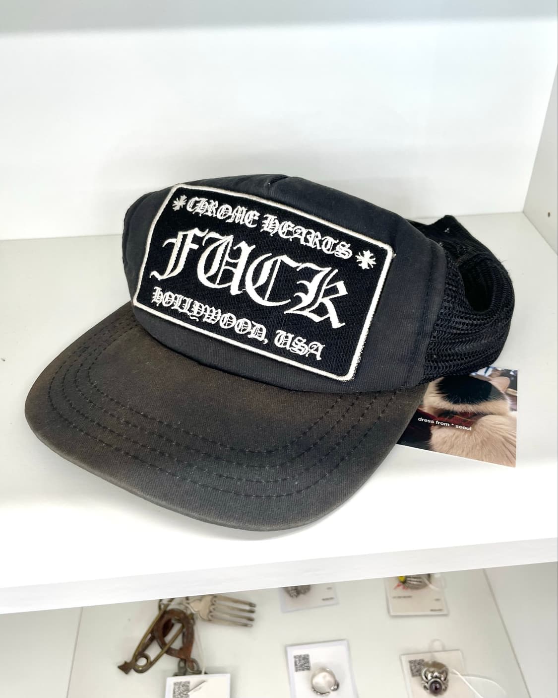 크롬하츠 fuck 매쉬캡 상품이미지1