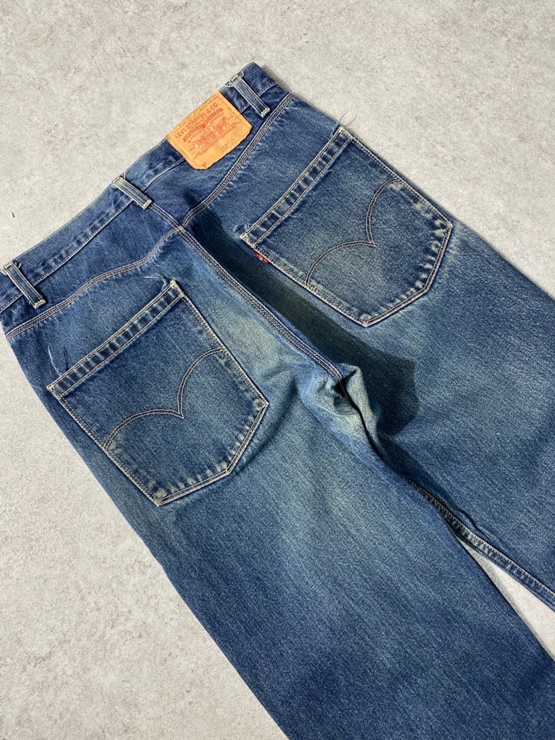 [31] 00s Levi's 557 리바이스 릴렉스드 부츠컷 데님팬츠 상품이미지7