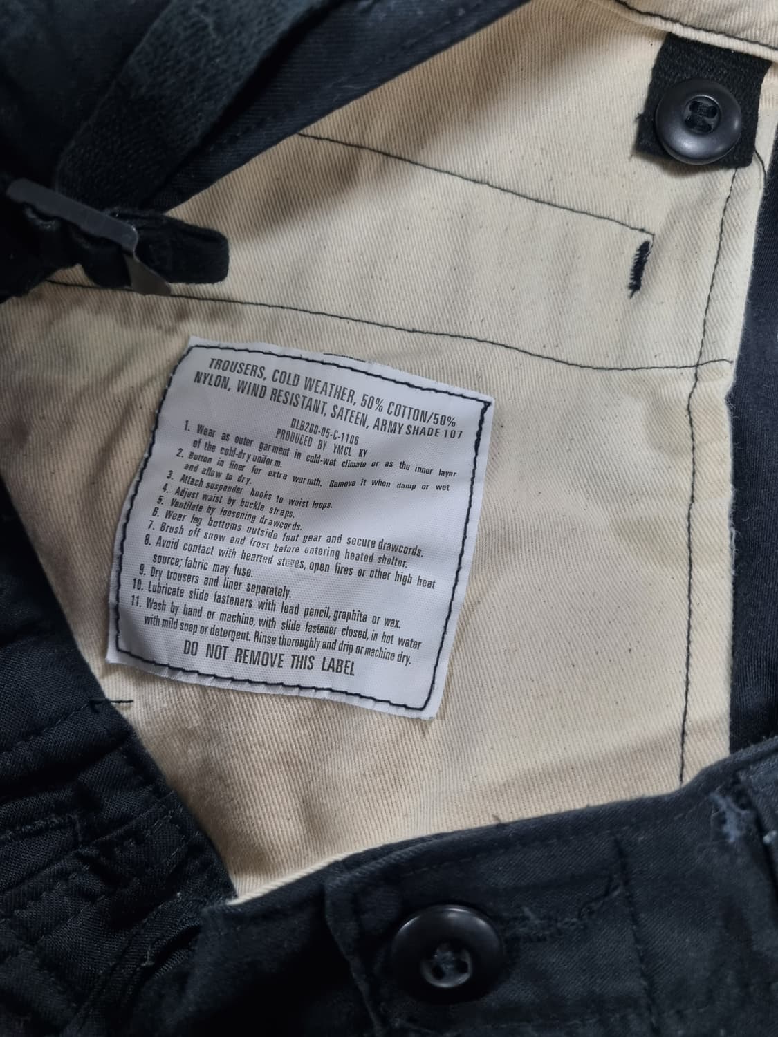 미군 M65 남성 카고 팬츠  상품이미지4