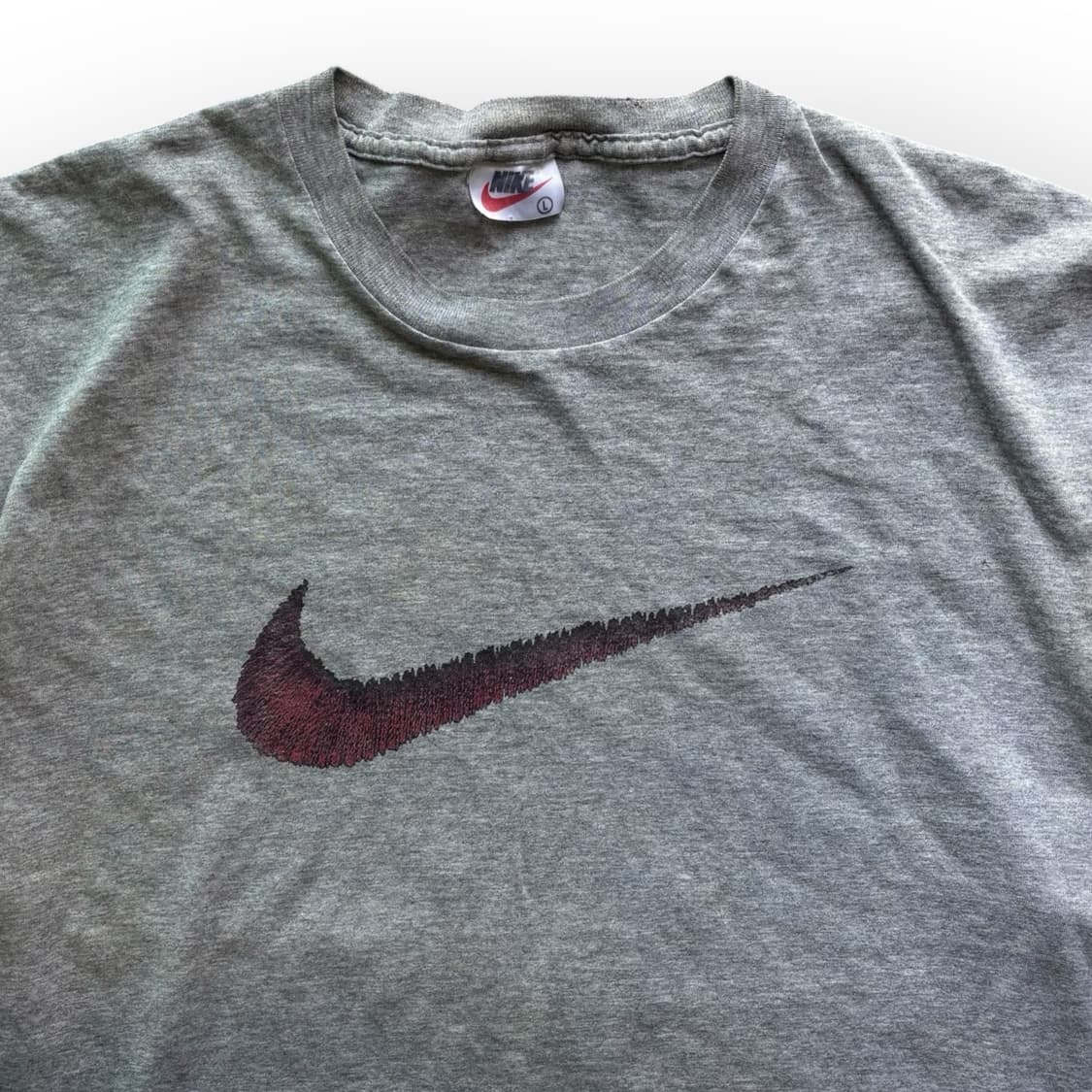 XL)90's 나이키 스우시 티셔츠 상품이미지3