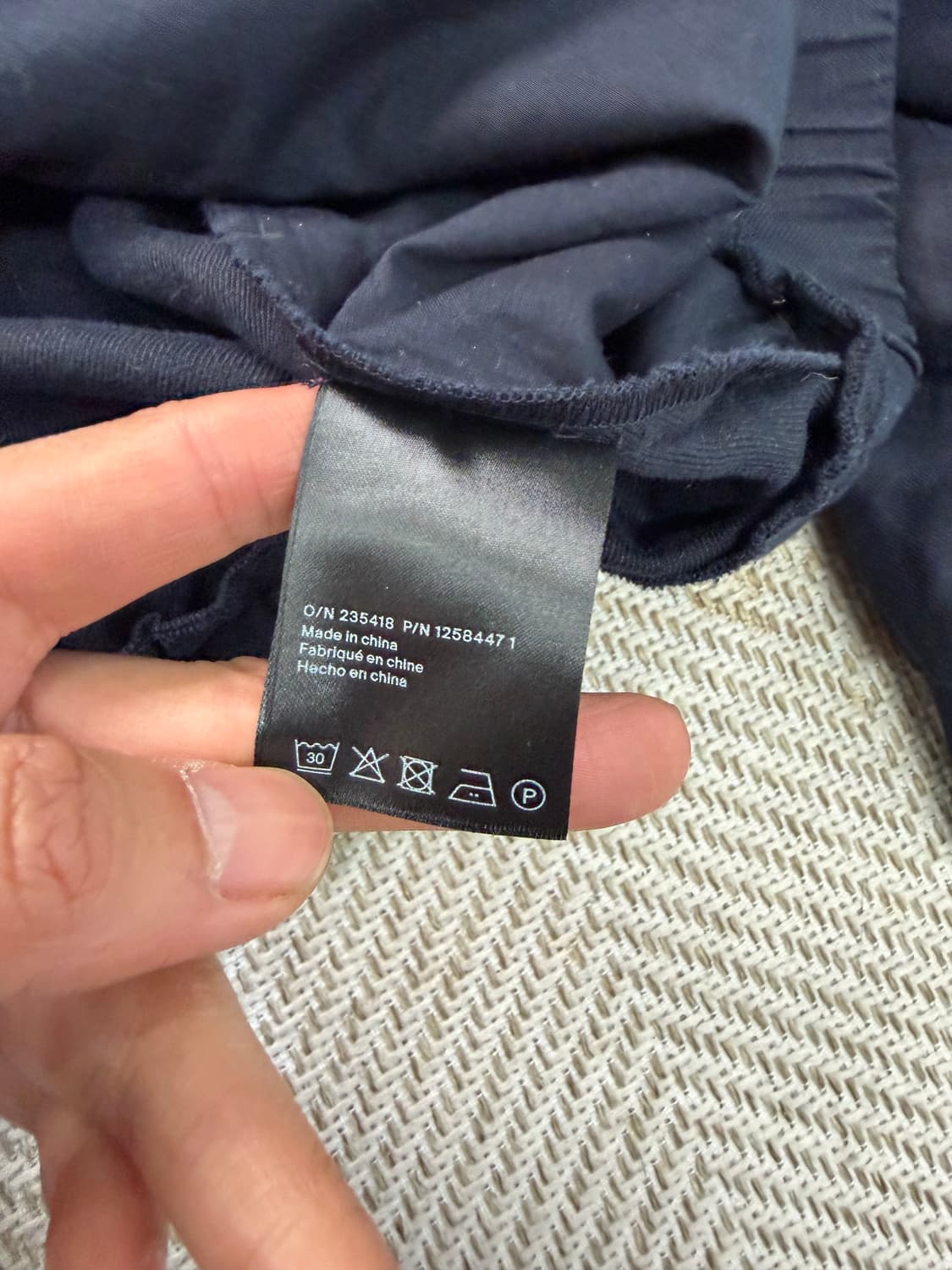 정품) COS 코스 남성 오버핏 블랙 봄버 자켓 M 상품이미지8