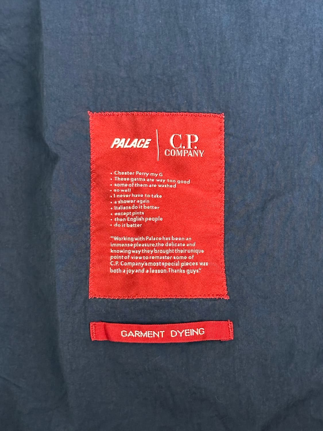 Cp컴퍼니 x 팔라스 워크 자켓 25ss XXL(110) 새상품 상품이미지3