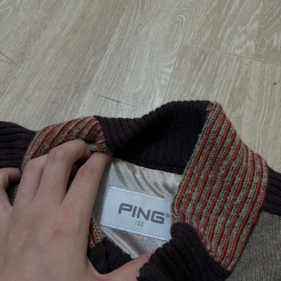 핑 PING 골프웨어 방풍 니트조끼 L/100 상품이미지5