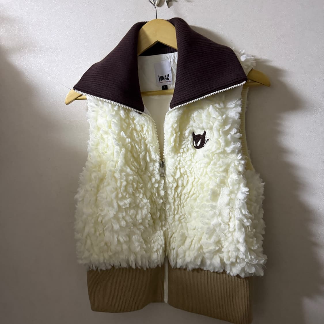 왁 WAAC 골프 우먼 플리스 베스트 S (여성 55정도) 상품이미지2