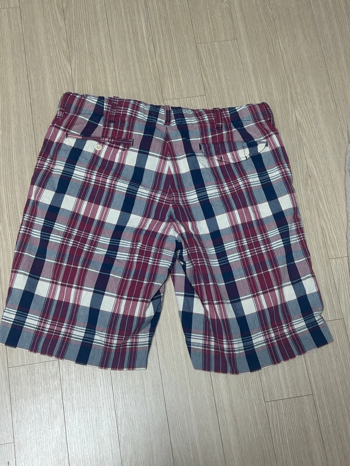 폴로 마드라스 체크 쇼츠 반바지 상품이미지2