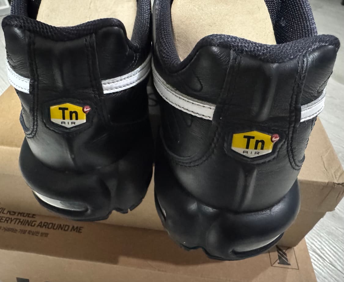 (W) 나이키 에어맥스 플러스 TNPO 블랙 상품이미지5