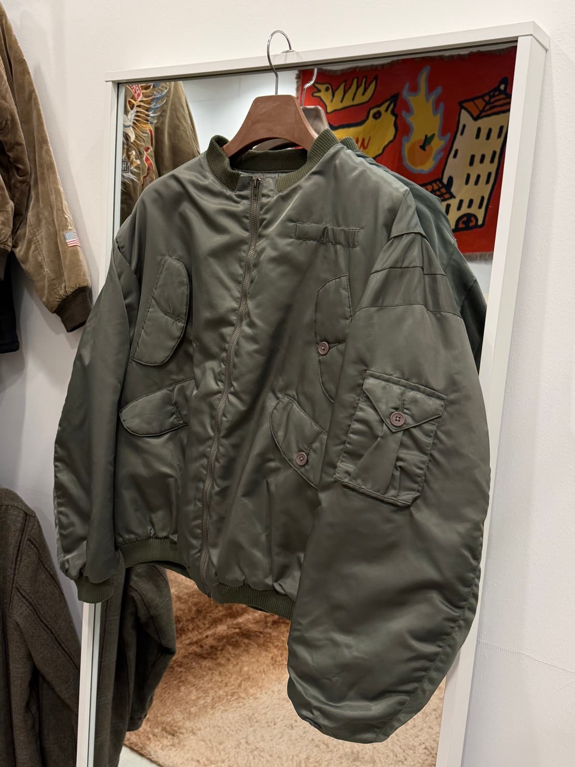 J12 빈티지 ma-1 플라이트 자켓 상품이미지1