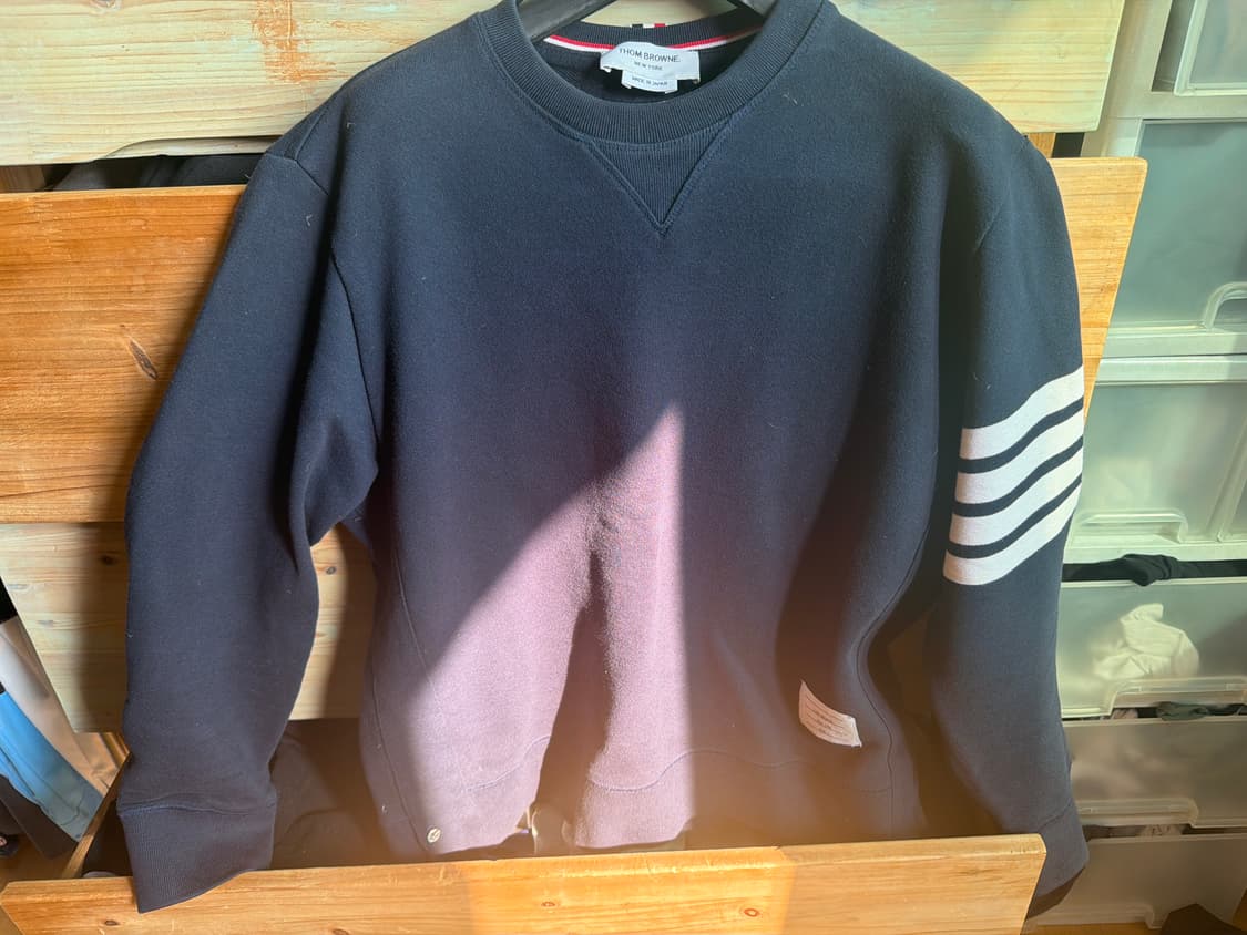 톰브라운 맨투맨 5사이즈 상품이미지4