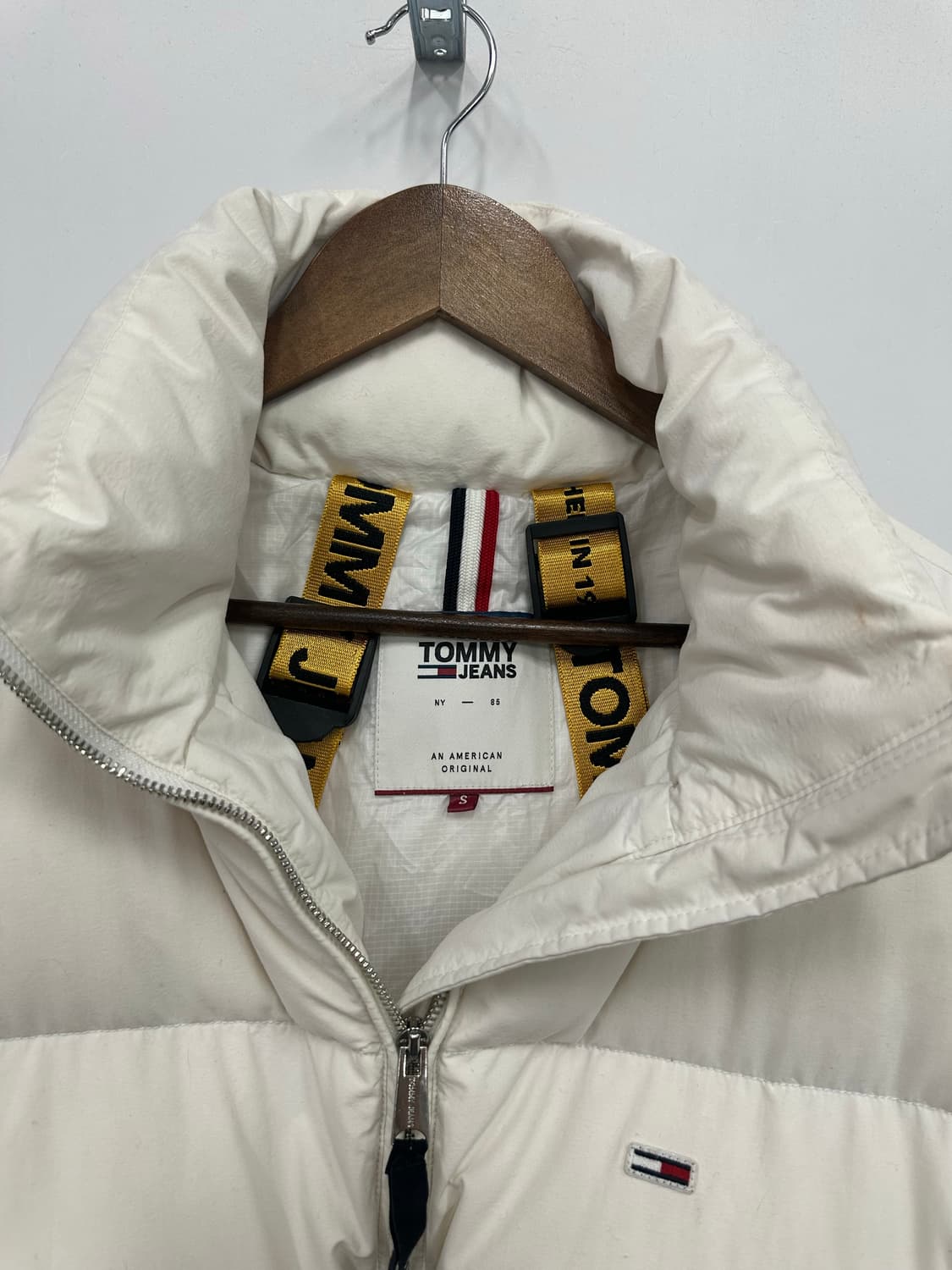 타미힐피거 화이트 아이보리 패딩  상품이미지2
