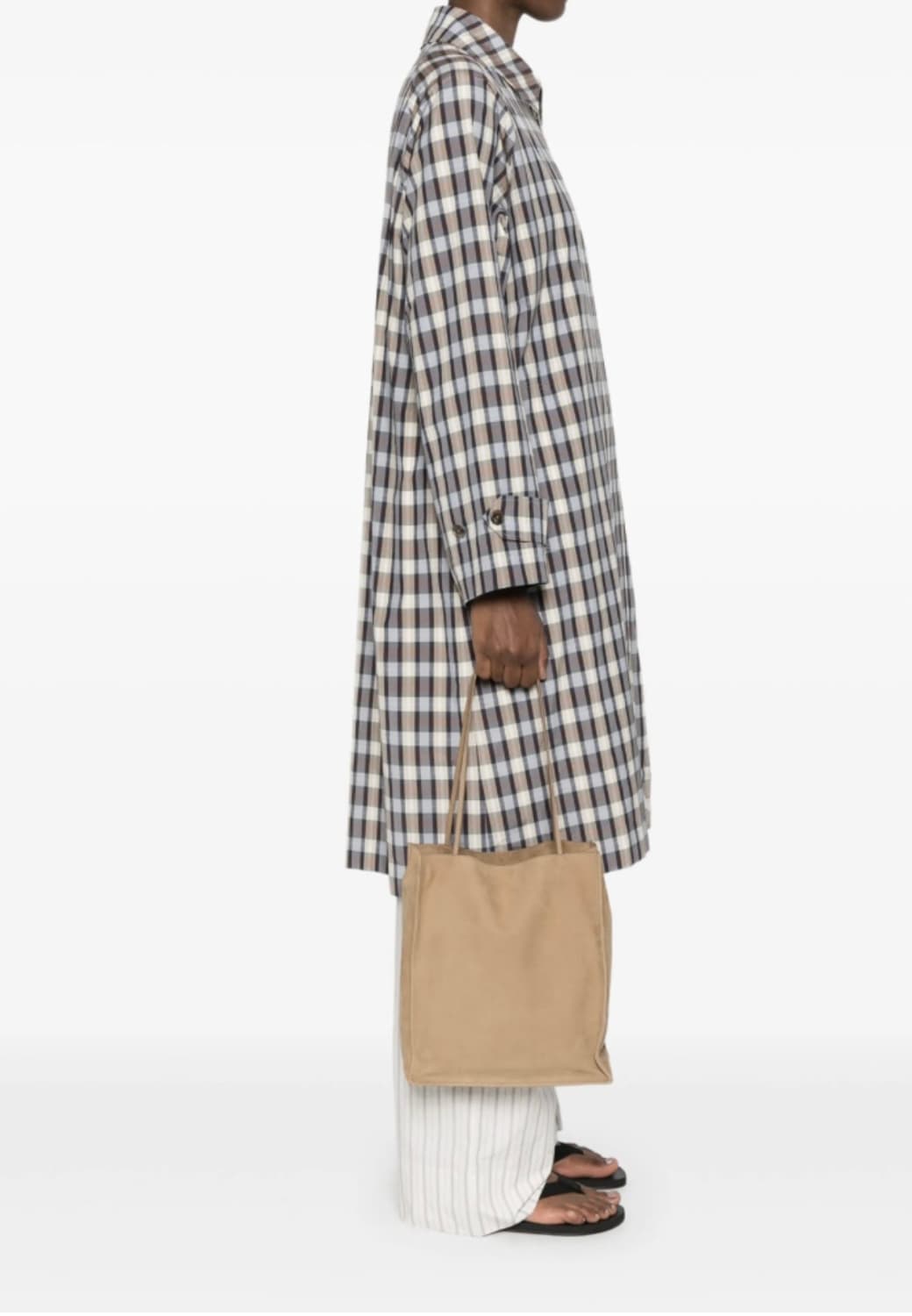 더로우 투고백 베이지 라지사이즈 단시간2회들음 상품이미지2