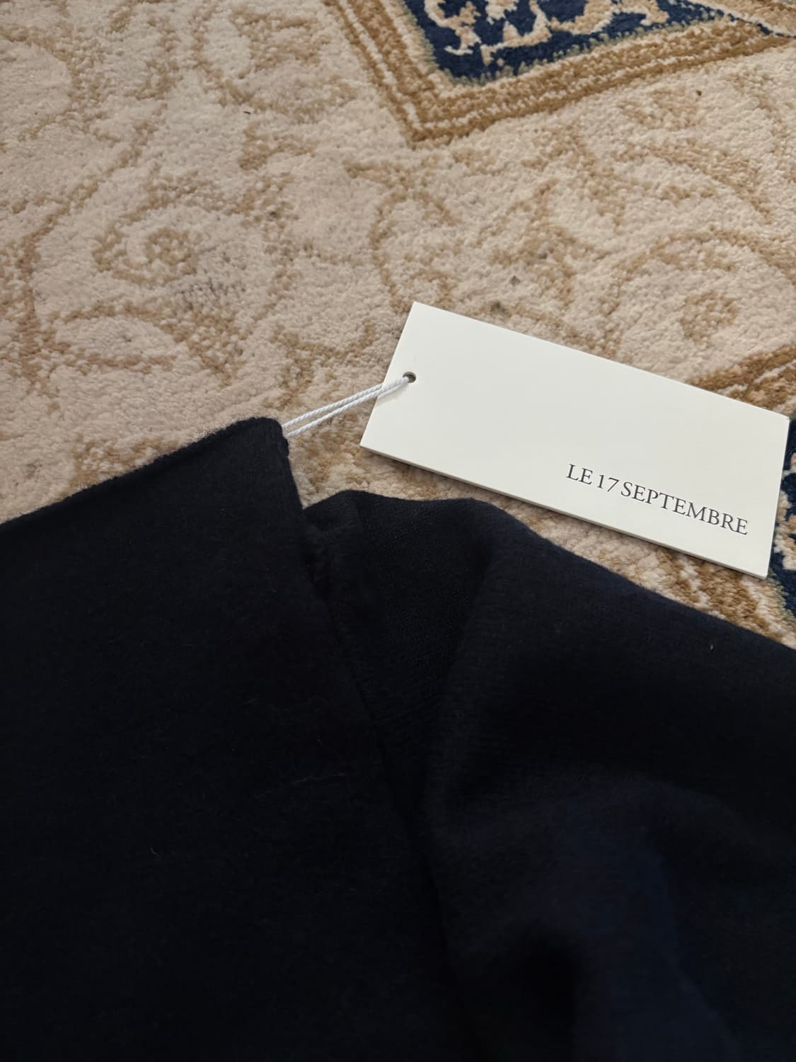 Le917 le17septembre 캐시미어 블렌드 니트 튜브탑  상품이미지6