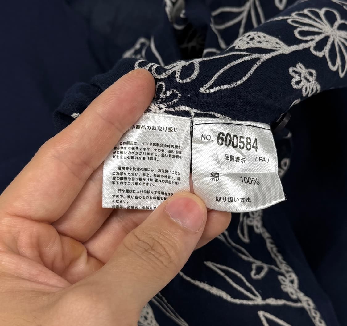 Sheer floral printed blouse 상품이미지8