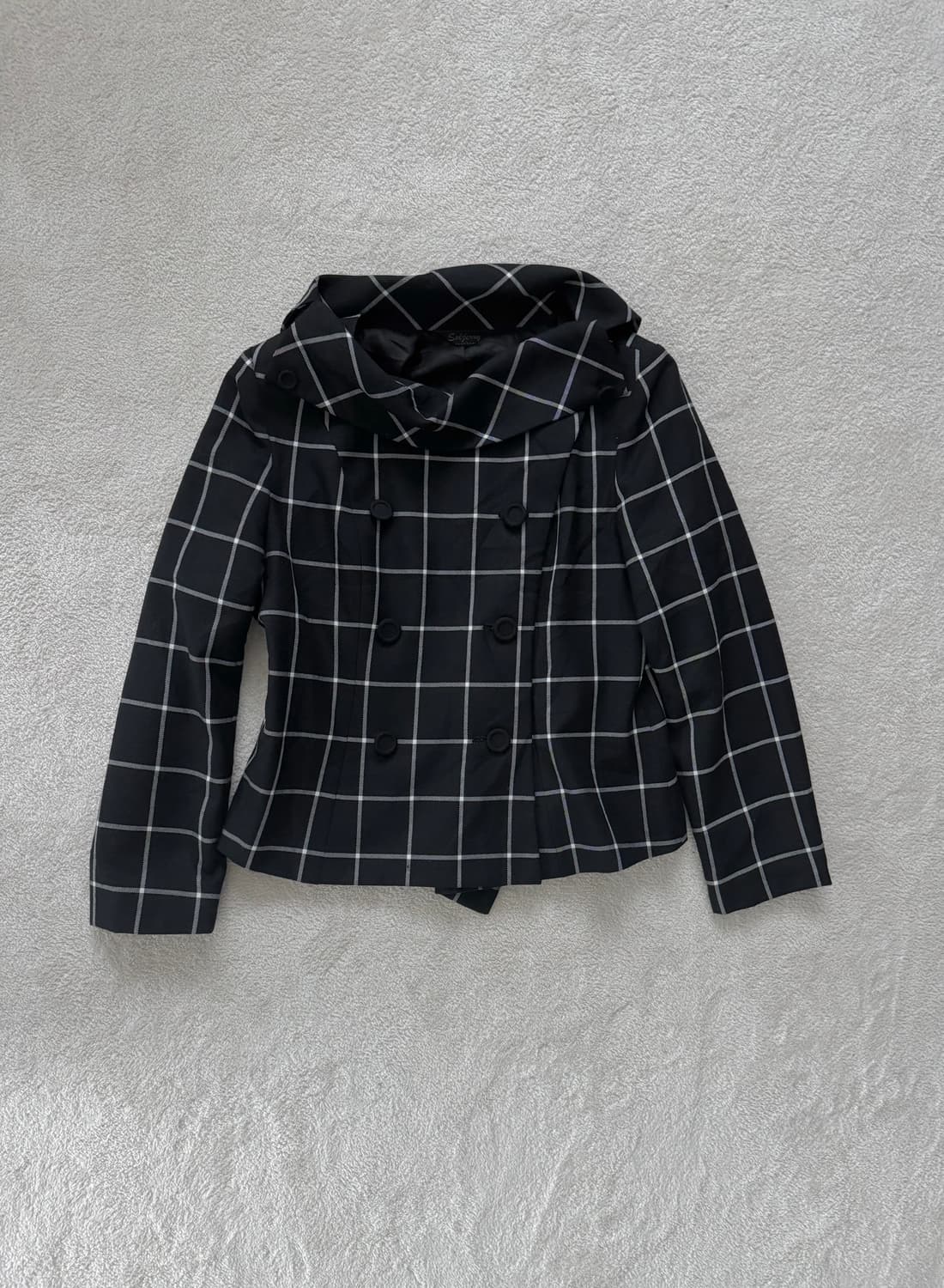 체크 블라우스  상품이미지1