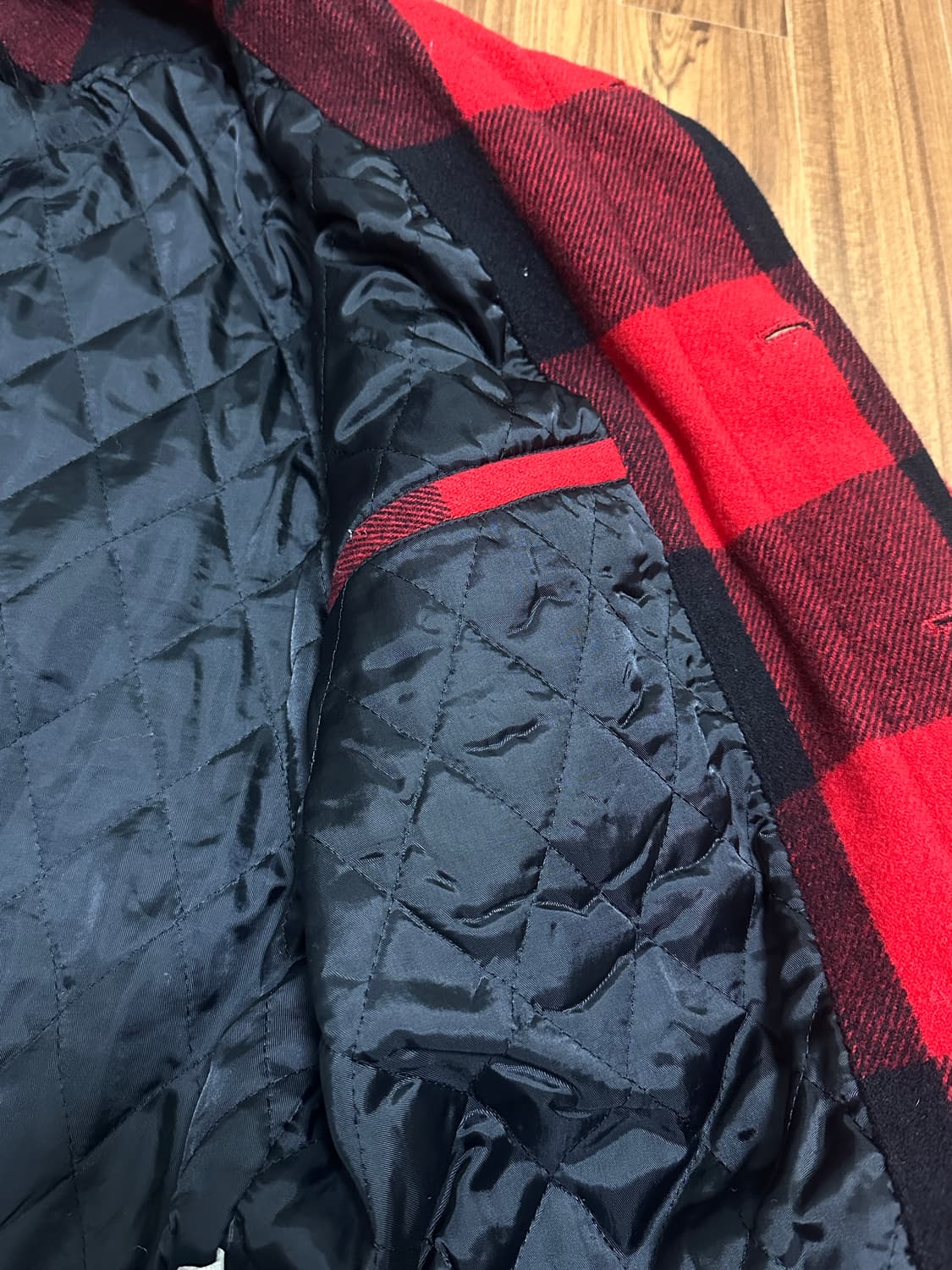 Lee 리 버팔로체크 누빔 울자켓 100 상품이미지10