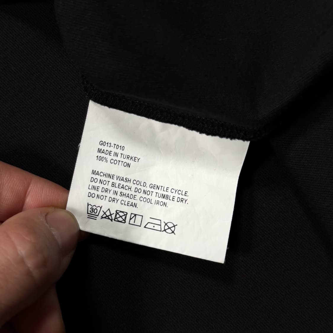 고샤 루브친스키 프린팅 블랙 반팔 상품이미지4