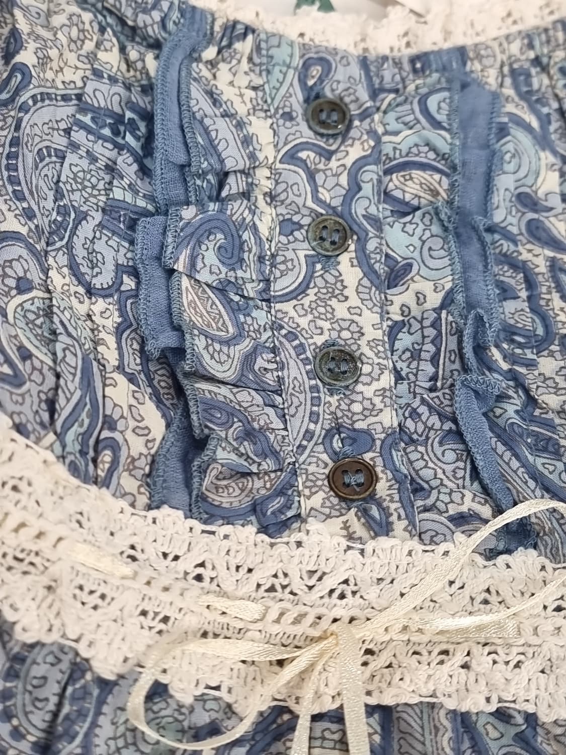 액시즈팜 페이즐리 레이스 원피스 상품이미지3