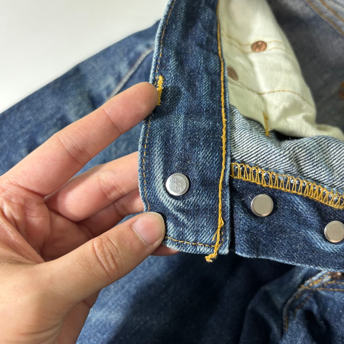 32 90s 리바이스 LVC 201XX 발렌시아 신치백 데님팬츠 상품이미지7