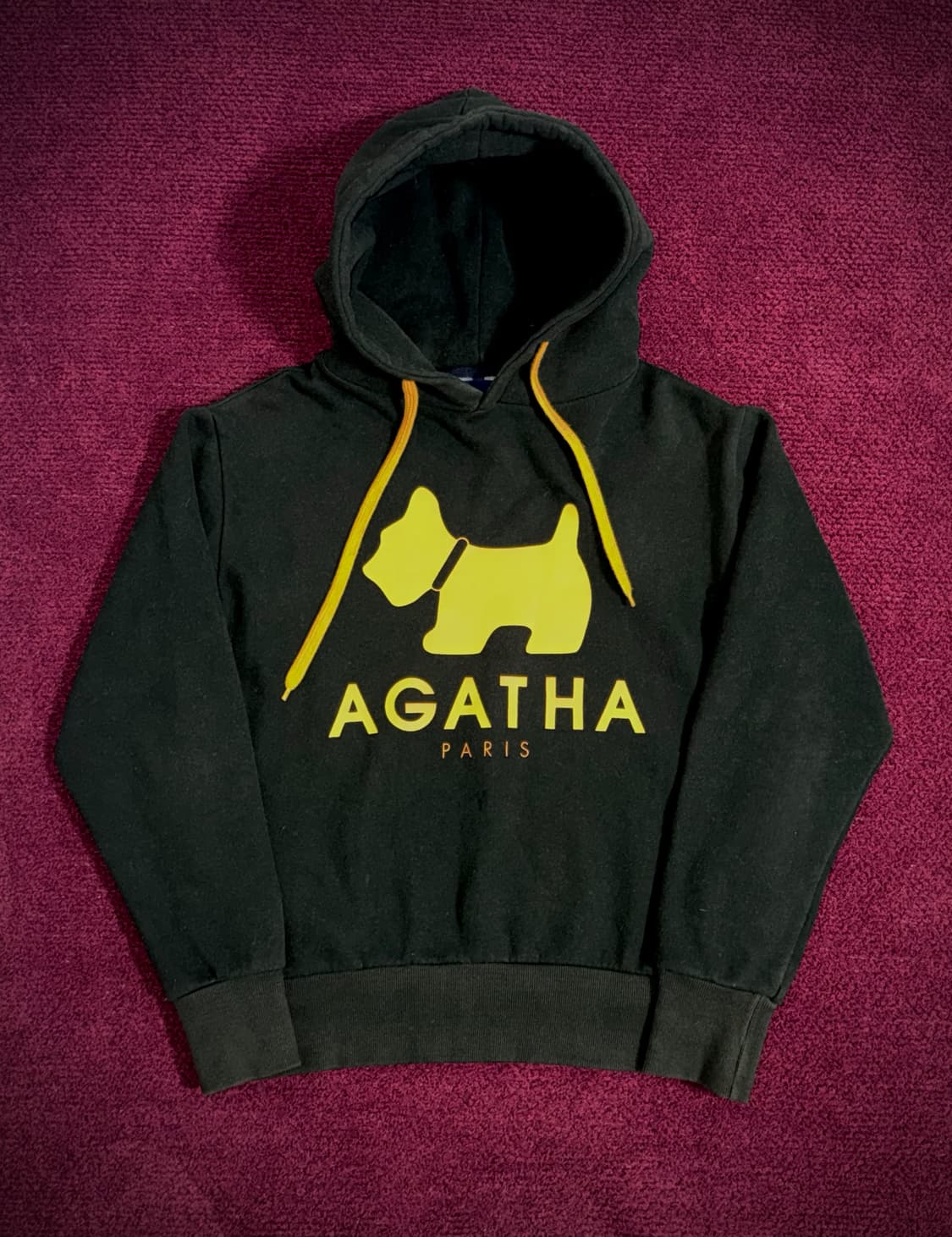 아가타 파리 도그 빅로고 후드티 S 상품이미지1