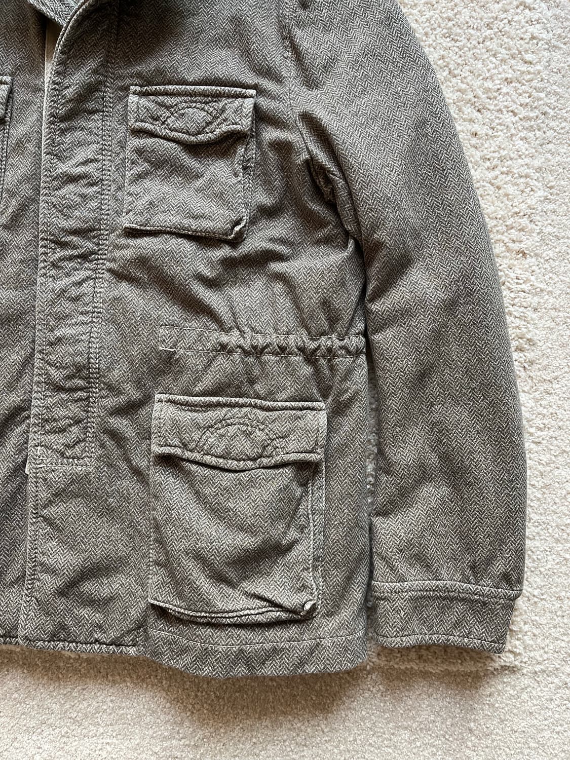 Circolo 1901 헤링본 유틸리티 필드 자켓 (103-105) 상품이미지4