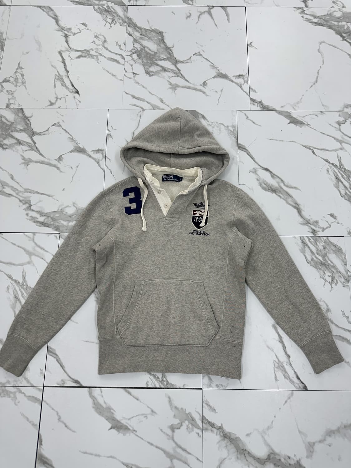 폴로 랄프로렌 럭비 후드티 상품이미지1