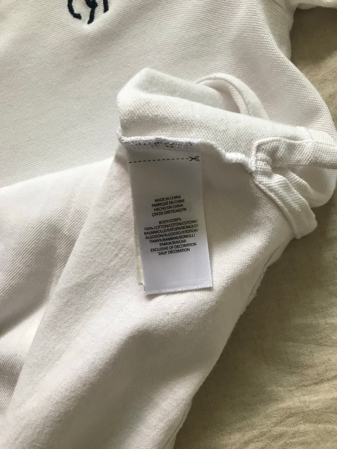 폴로 랄프로렌 빅포니 로고 화이트 카라티 상품이미지8