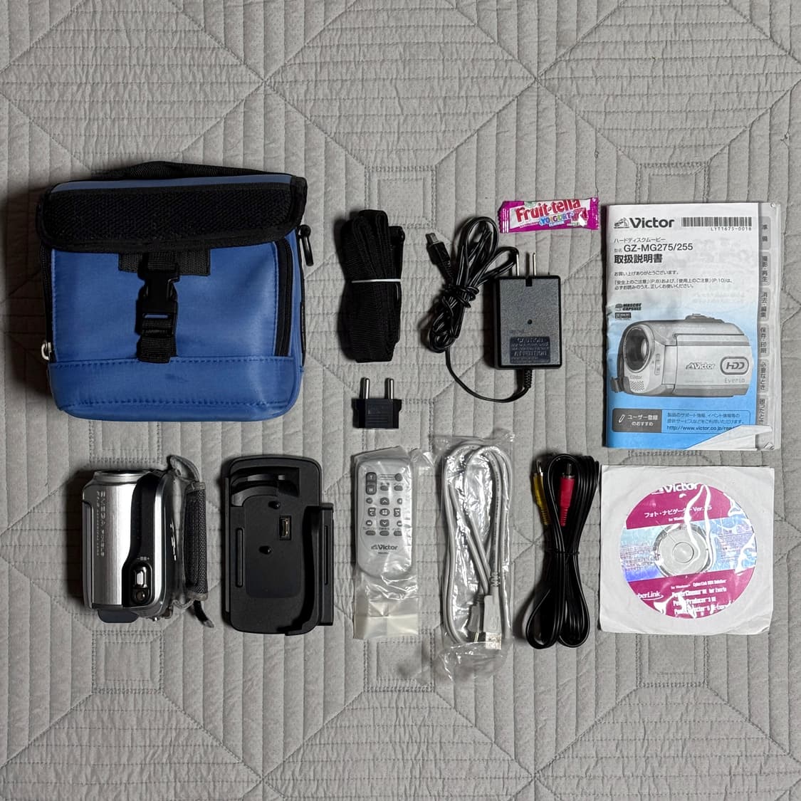 풀구성 JVC GZ-MG275 캠코더 MG255 빅터 Victor 캠코더 상품이미지2