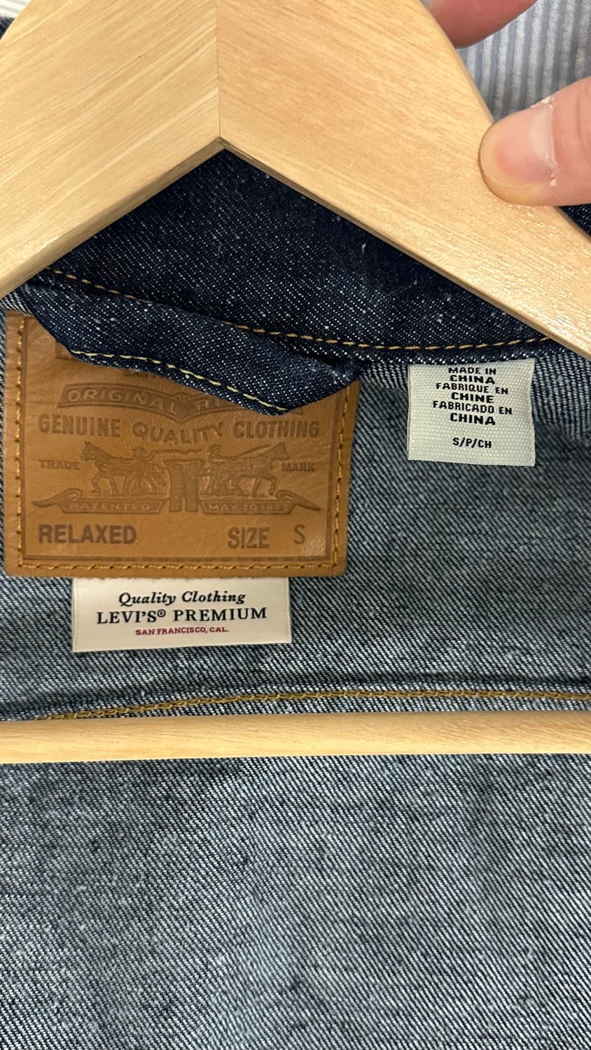 리바이스 타입 I 데님 자켓 S 상품이미지4