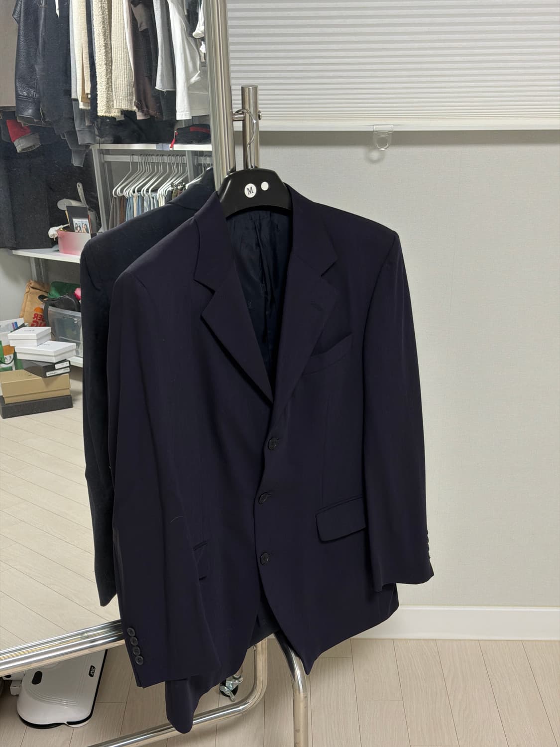 입생로랑 YSL 남성 블레이저 네이비 상품이미지1