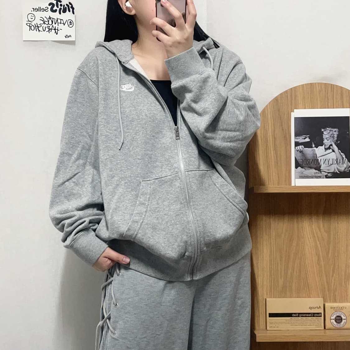 [정품] 나이키 그레이 푸츄라 후집 [ XXL ] 상품이미지1