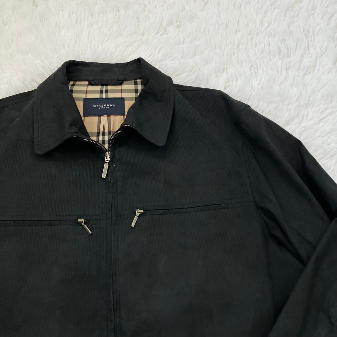 버버리 집업 블루종 939 y2k 스트릿 갸루 펑키 일본빈티지 fabri 상품이미지4