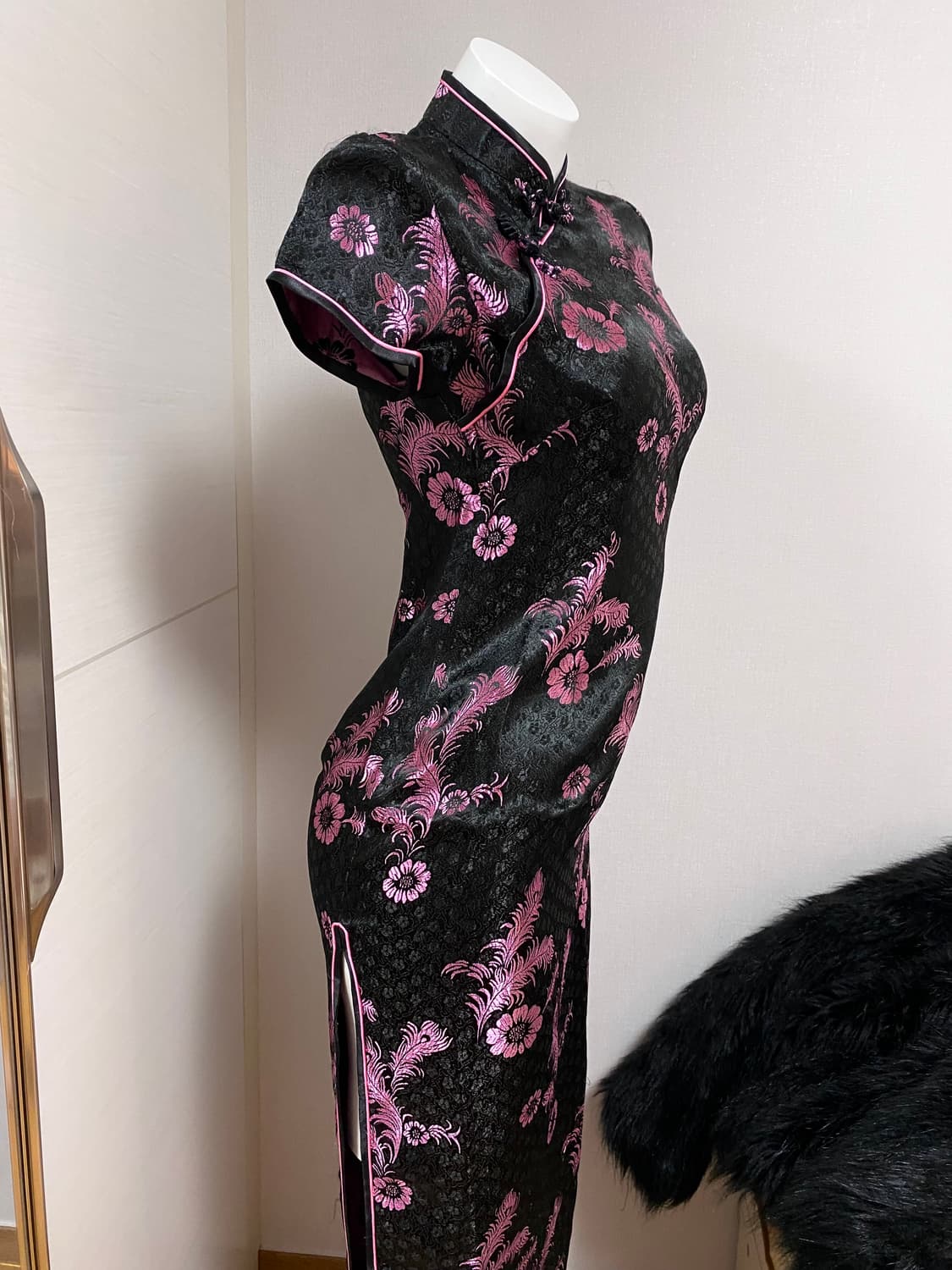 바디라인 bodyline 치파오 드레스 차이나 오리엔탈 펑크 고딕 갸루 상품이미지3