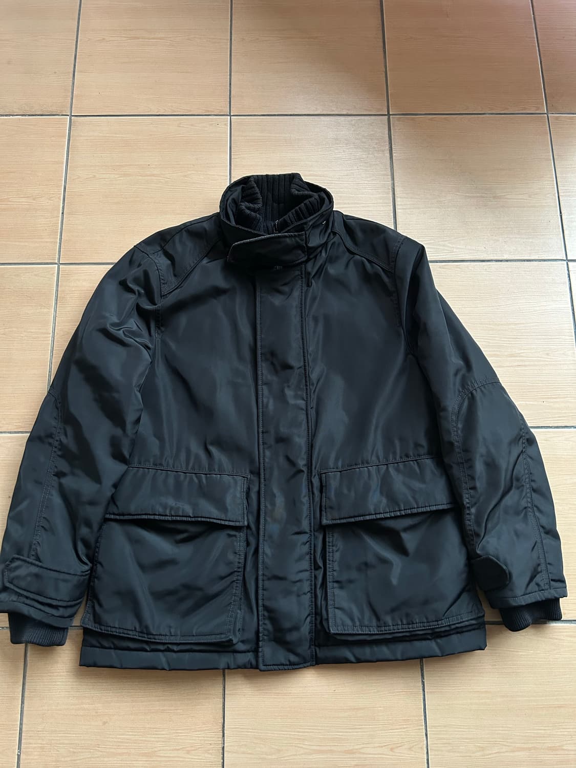 헨리코튼 하이넥자켓 상품이미지2