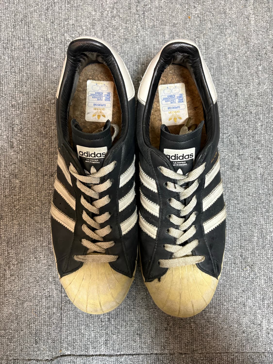 Adidas superstar premium black/white 285 상품이미지3