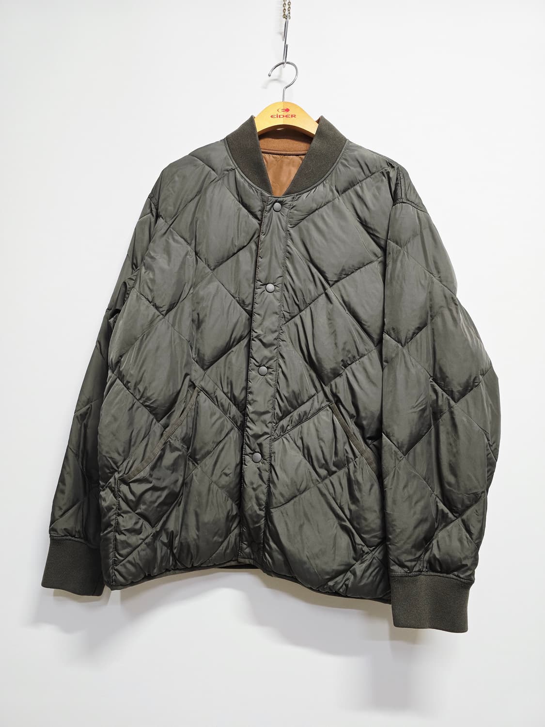 유니클로 리버시블 양면다이아 퀼팅 점퍼 상품이미지1