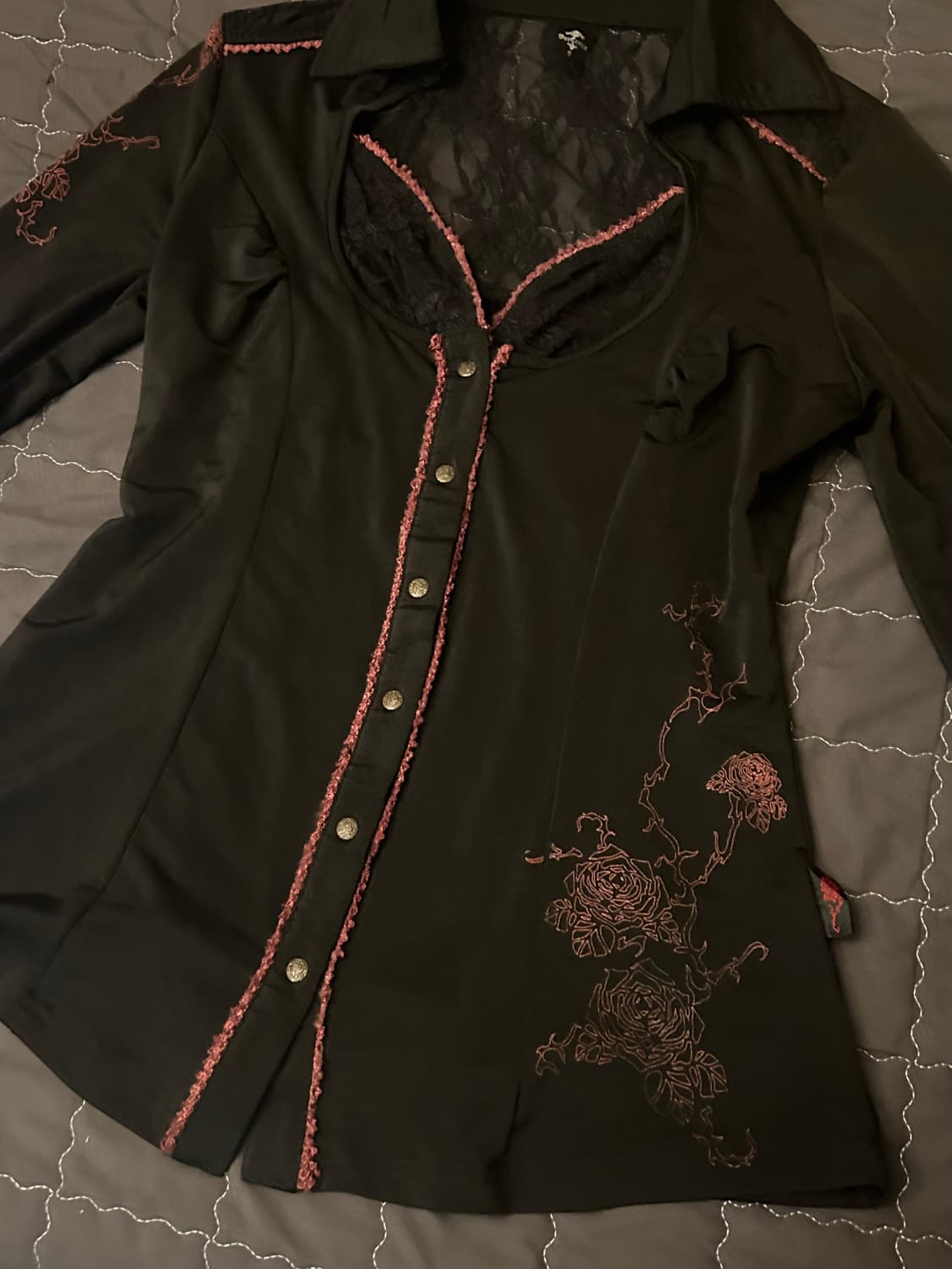 Ozzcroce 오즈온 레이스 셔츠 상품이미지2